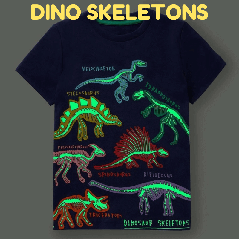 Dino Glow KiddlyCuddly – T-Shirt