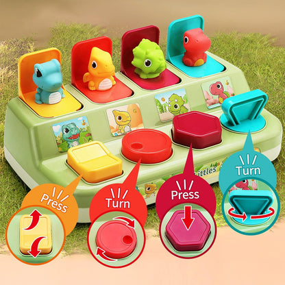 Pop-Up Dino Pals Educational Toy