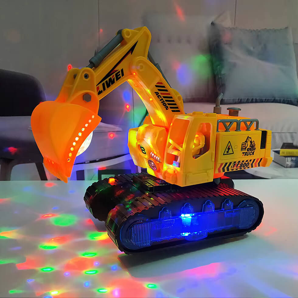 Transforming Excavator LED Toy