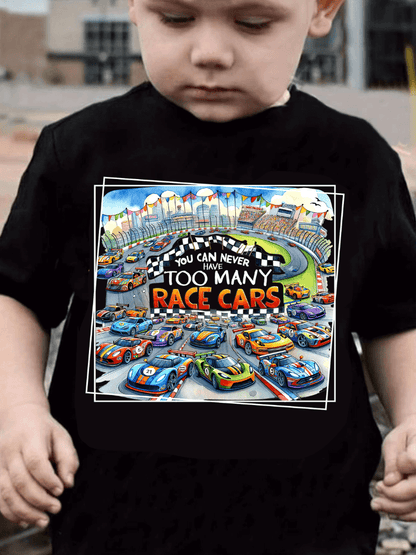 Never Too Many Race Cars T-Shirt