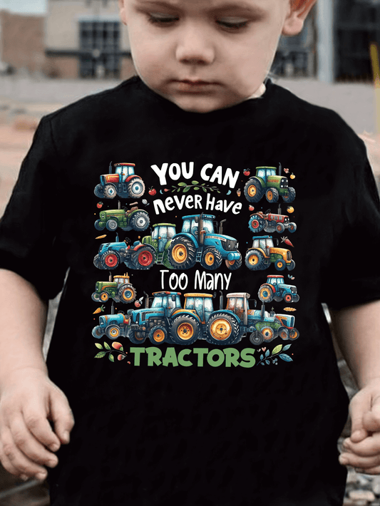 Never Too Many Tractors T-Shirt