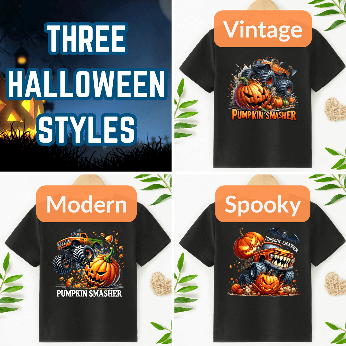 Pumpkin Smasher Halloween T-Shirt