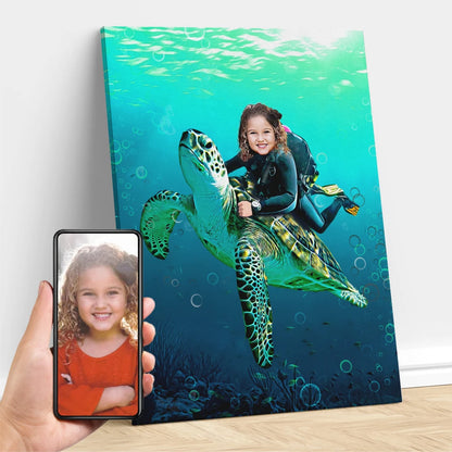 The Sea Turtle Canvas