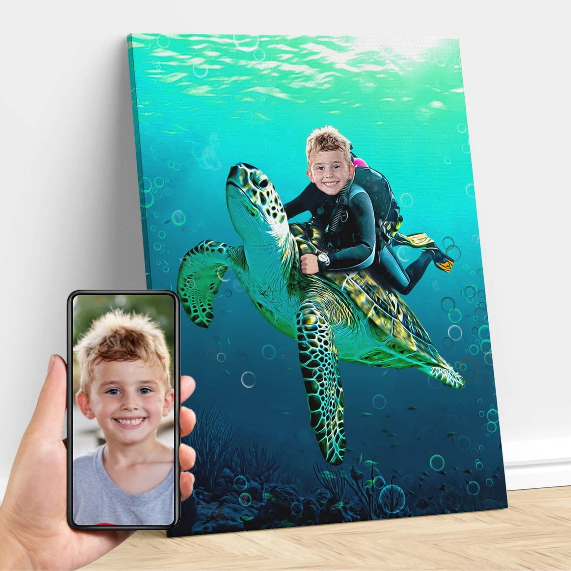 The Sea Turtle Canvas