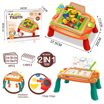 Children Educational Doodle Easel Toy Kids Tablets Painting Erasable  Writing and Magnetic Drawing Board with Pen and Stamps - China Magnetic  Drawing Board and Kids Drawing Board price | Made-in-China.com