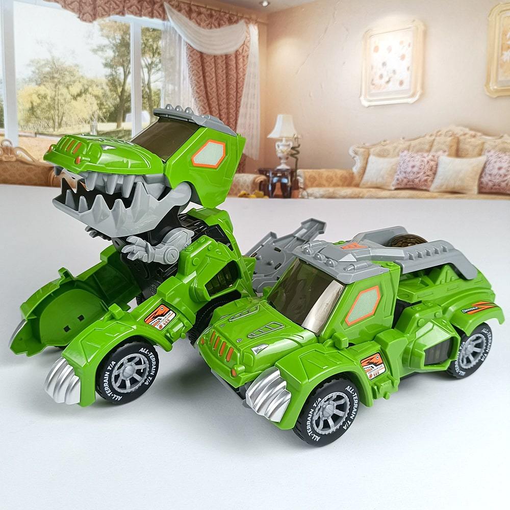 Switch & go dinos - drex super t-rex - jeep, vehicules-garages