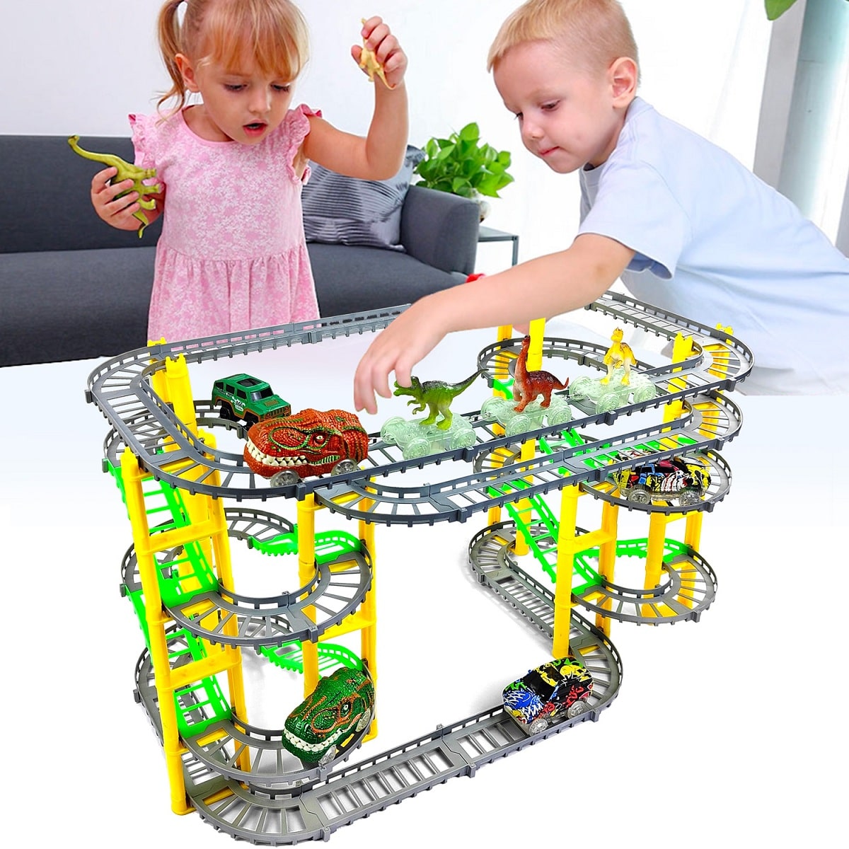 Dino Rail Run Track Set™ – KiddlyCuddly