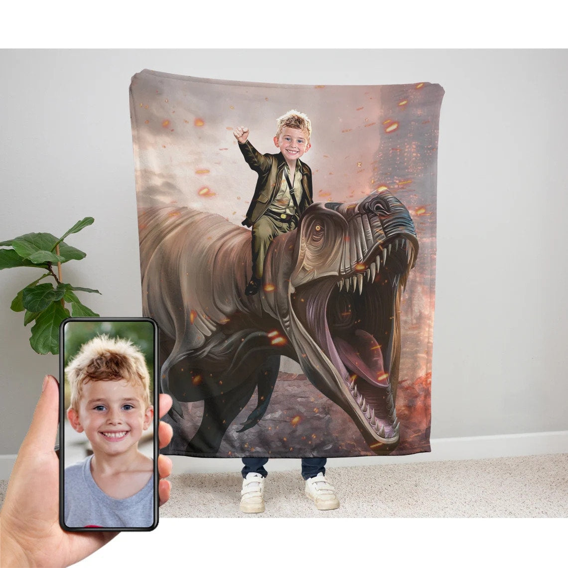 The Dino Blanket