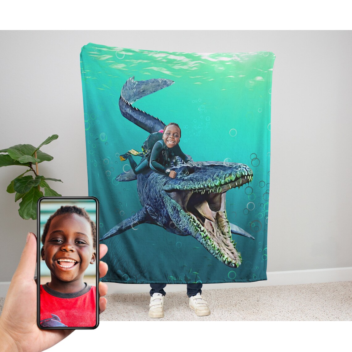 The Dino Blanket