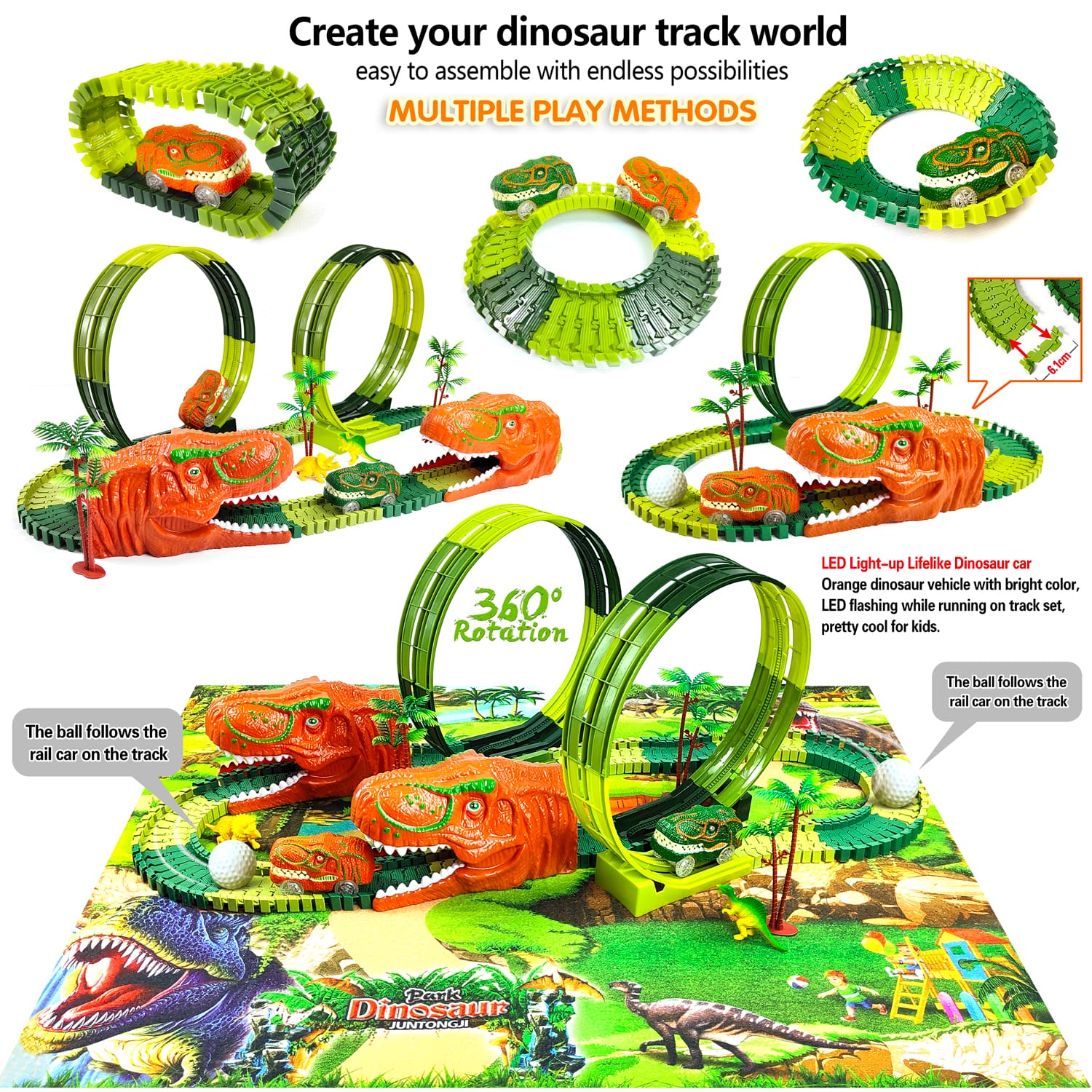 Dino Adventure - Cool dinosaur game for kids with multiple