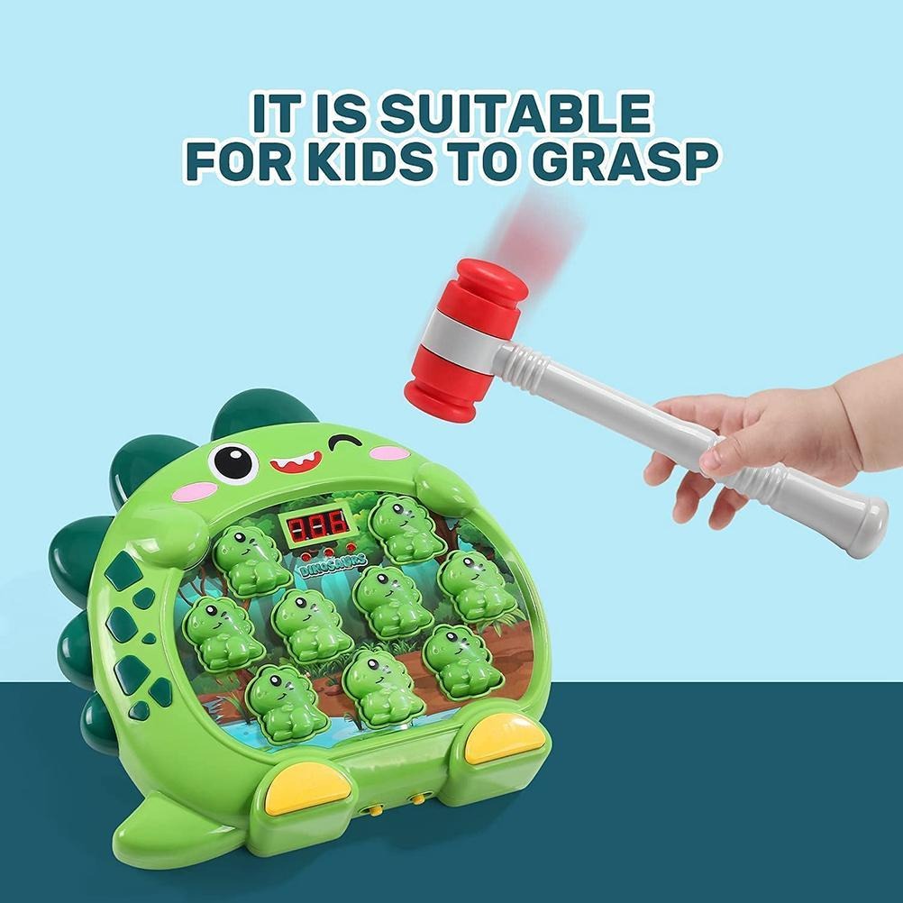 Fun Little Toys Beg1n Whack-a-Dino,Interactive Dinosaur Game